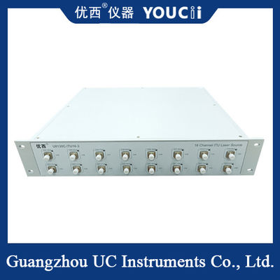 48 canal C - poder de la fuente de luz del peine de la longitud de onda del ITU de la banda ajustable