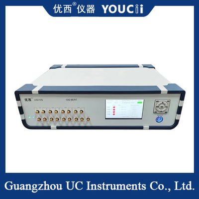 Exhibición 10G Rate Error Meter lleno BERT de la cinta del paralelo de 4 canales