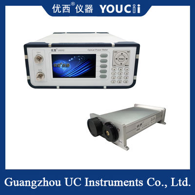 Medidor de potencia óptica con tipo de conector PC/APC y rango de temperatura de 0 a 40 °C