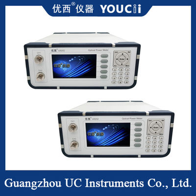 Medidor de potencia óptica con un rango de medición de +5 a -70 dBm