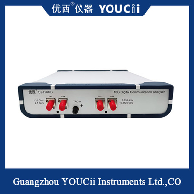 10G Rate Support Single Mode lleno/osciloscopio óptico con varios modos de funcionamiento