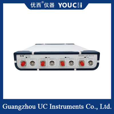 Fuente de luz MWDM de 12 canales utilizada para la medición de dispositivos MWDM WDM