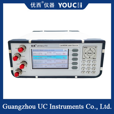 Fuente de luz LAN WDM de cuatro longitudes de onda y cuatro canales