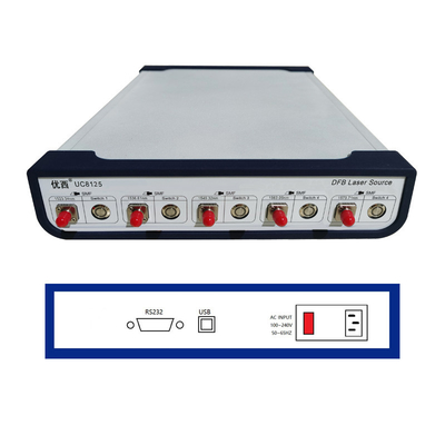 Estabilidad adaptable coaxial 0.01dB de la longitud de onda de la fuente de luz de DFB