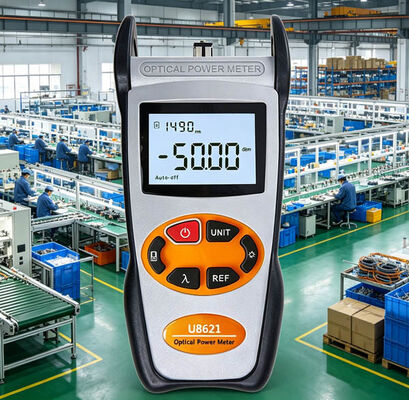 Tamaño: 200×90×50mm, Resolución de la pantalla: 0.01dB, medidor de potencia óptica